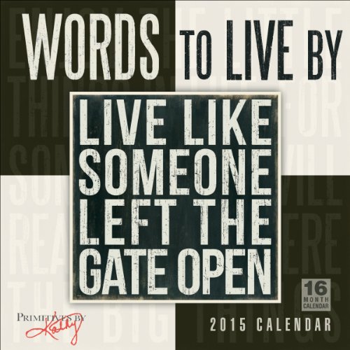 Words to Live by 2015 Wall Calendar post thumbnail image